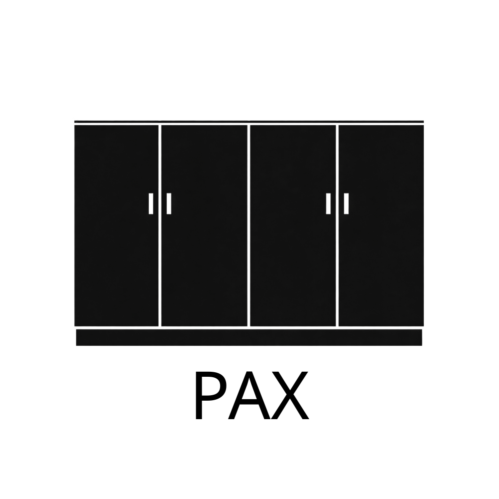 Fronty do systemu IKEA PAX - Ogony